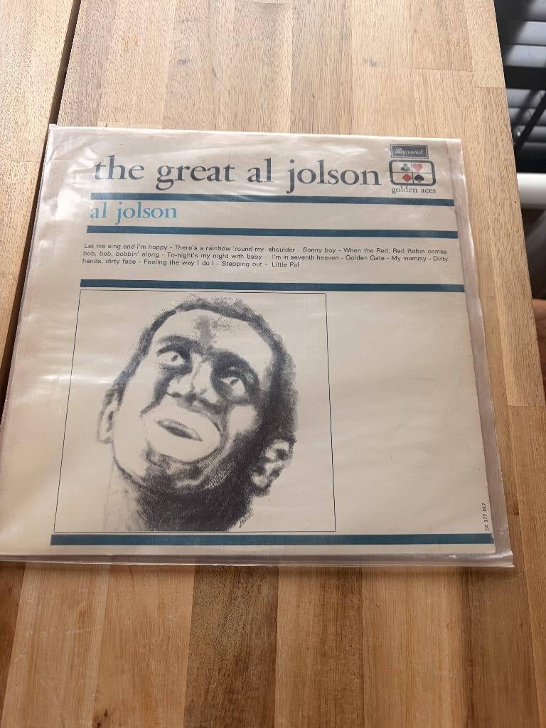 The Great Al Jolson, Gebruikt, Ophalen of Verzenden, 1940 tot 1960, 12 inch