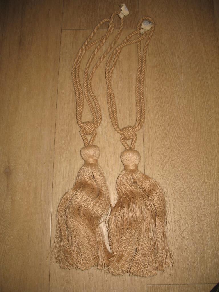 Embrasse Gordijnkwast Lichte Kleur Fijn Touw garen 2 x, Ophalen of Verzenden