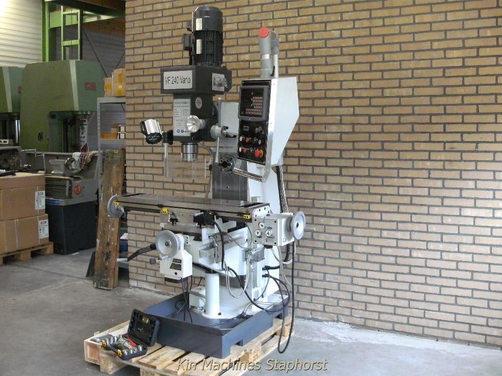 Freesmachine | Freesbank | KMS VF 240 Vario | Auto voeding, Ophalen, Overige soorten, Nieuw, KMS