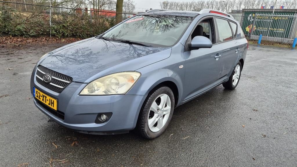 Kia (Pro) Cee d 1.6 Cvvt Sporty Wagon 2007 Blauw, Voorwielaandrijving, 15 km/l, 4 cilinders, Blauw