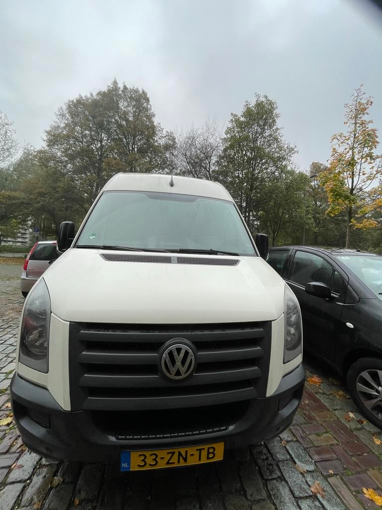 Volkswagen Crafter 35 2.5 TDI 80KW Kombi 2008 Wit, Auto's, Achterwielaandrijving, 2000 kg, Wit, 2634 kg