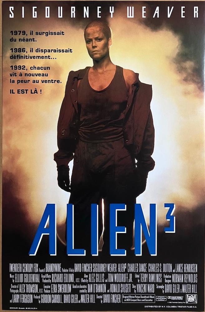 Alien 3 (1992) - Originele filmposter, Verzenden, A1 t/m A3, Film en Tv, Rechthoekig Staand