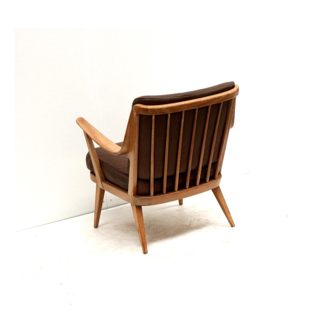 Vintage design fauteuil Knoll Antimott jaren '60 retro, Huis en Inrichting, Fauteuils, Gebruikt, 50 tot 75 cm, 75 tot 100 cm, Verzenden