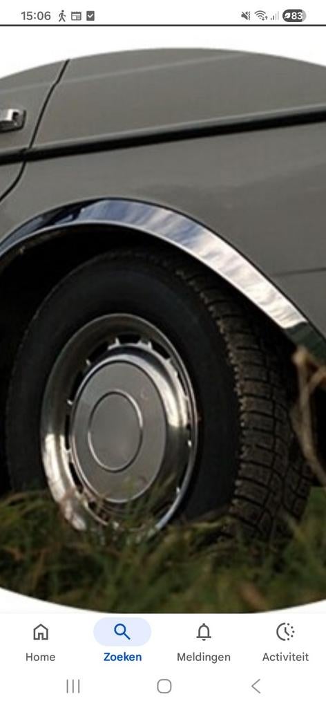 W 123 wielkast randjes nieuw, Ophalen of Verzenden, Nieuw, Bumper
