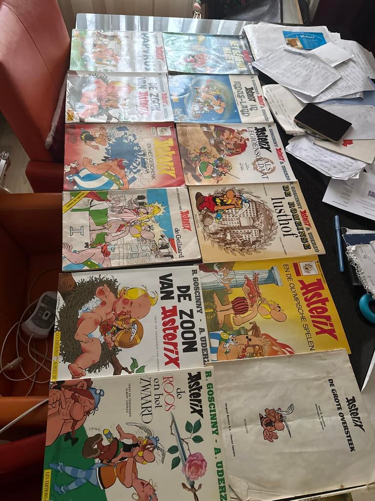 Asterix Stripboeken Collectie, 15. St, Meerdere stripboeken, Ophalen of Verzenden, Gelezen