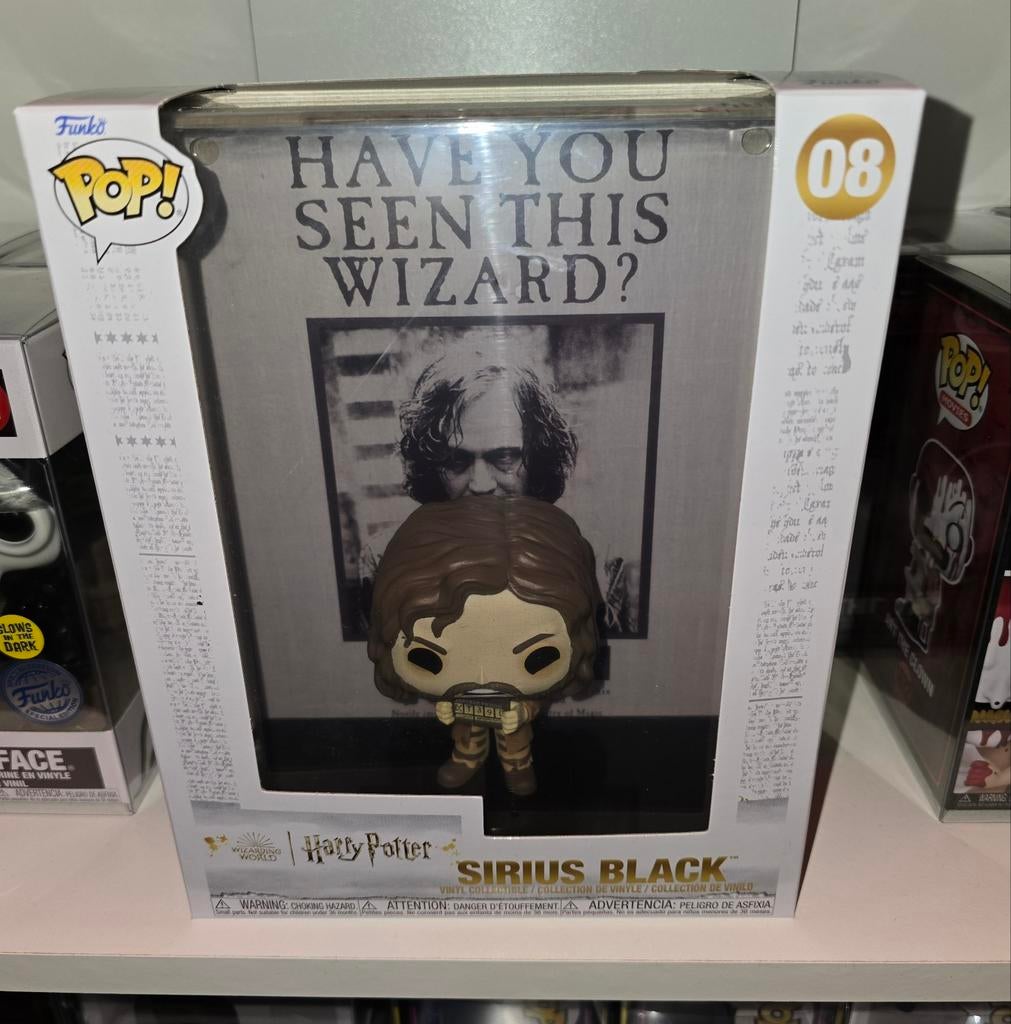 Funko Pop! 08 Sirius Black (Harry Potter), Ophalen of Verzenden