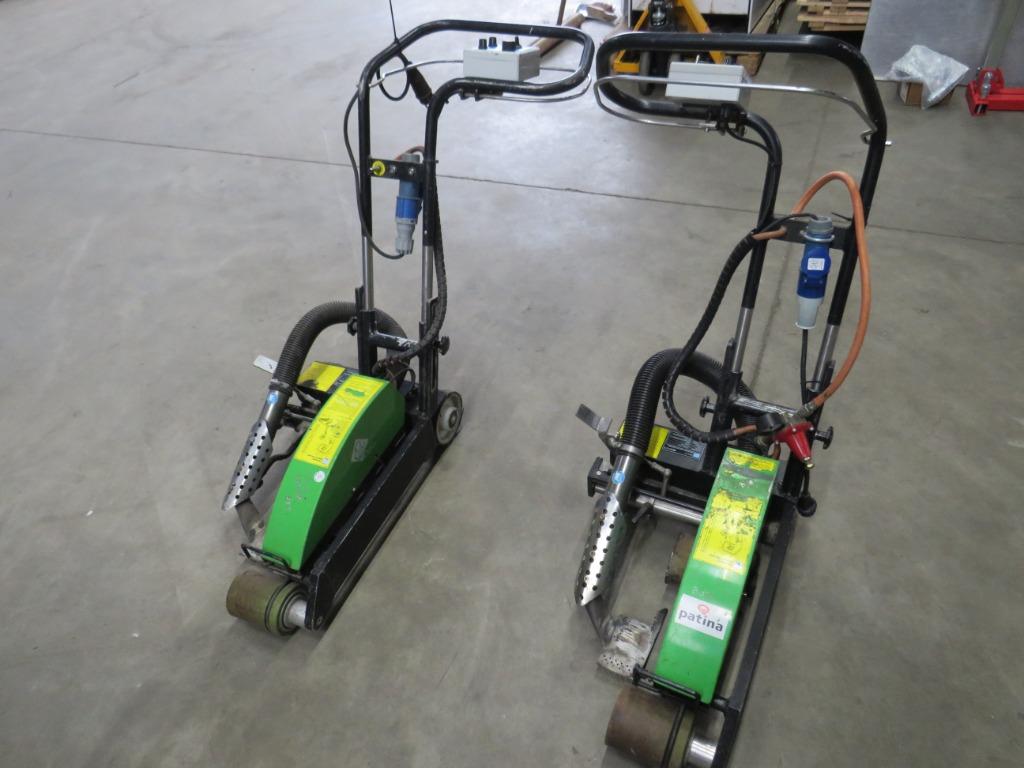 icopal dakbrander sidelap welder gasbrander, Gebruikt, Zandhaarweg, Icopal.com, Icopal