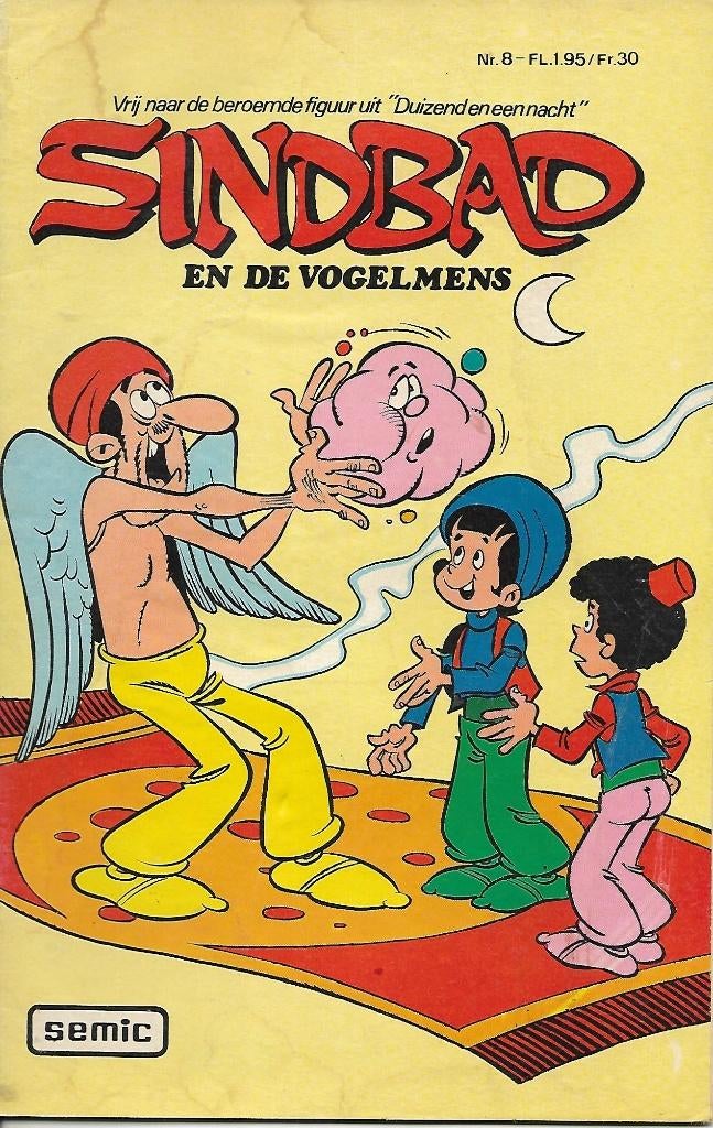Sindbad - Nr. 8 En de vogelmens, Eén comic, Ophalen of Verzenden, Gelezen, Amerika