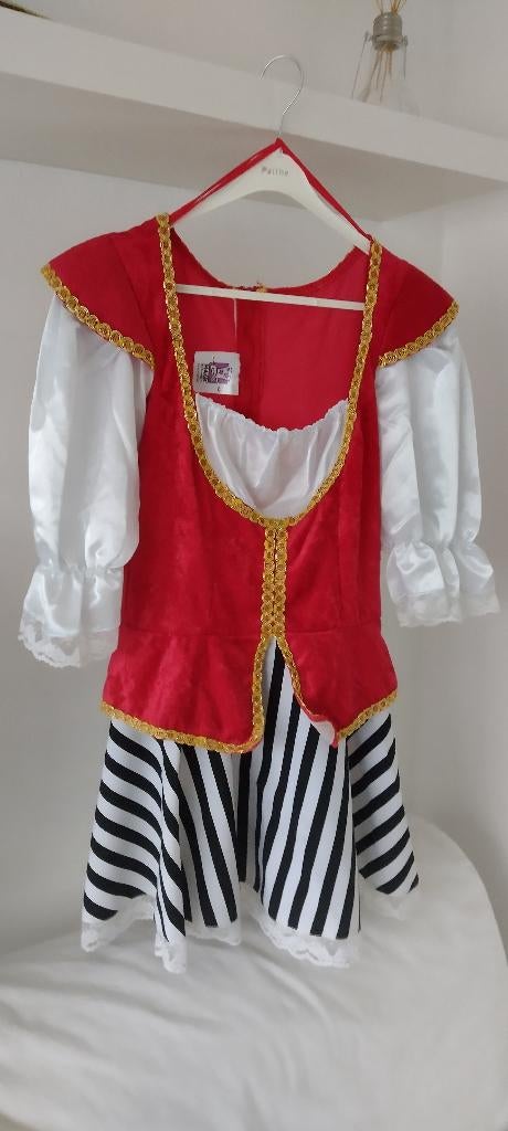 Piraten jurk 38, Kleding | Dames, Carnavalskleding en Feestkleding, Maat 38/40 (M), Carnaval, Ophalen of Verzenden, Zo goed als nieuw