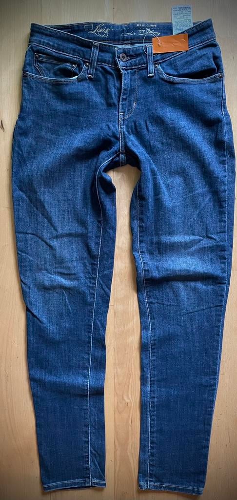 Levi’s Demi Curve Skinny jeans spijkerbroek W27 L32, Ophalen of Verzenden, Zo goed als nieuw, Blauw, W27 (confectie 34) of kleiner