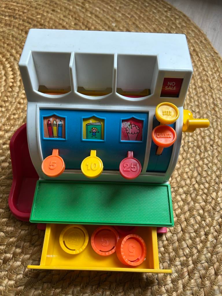 Fisher Price Kinderkassa, Ophalen, Gebruikt, Jongen of Meisje