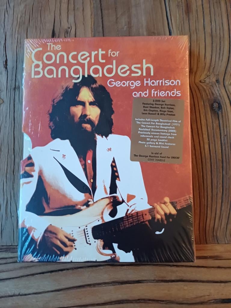 Een gloednieuwe dvd set van George Harrison, Verzenden, Zo goed als nieuw, Overige formaten, Overige soorten