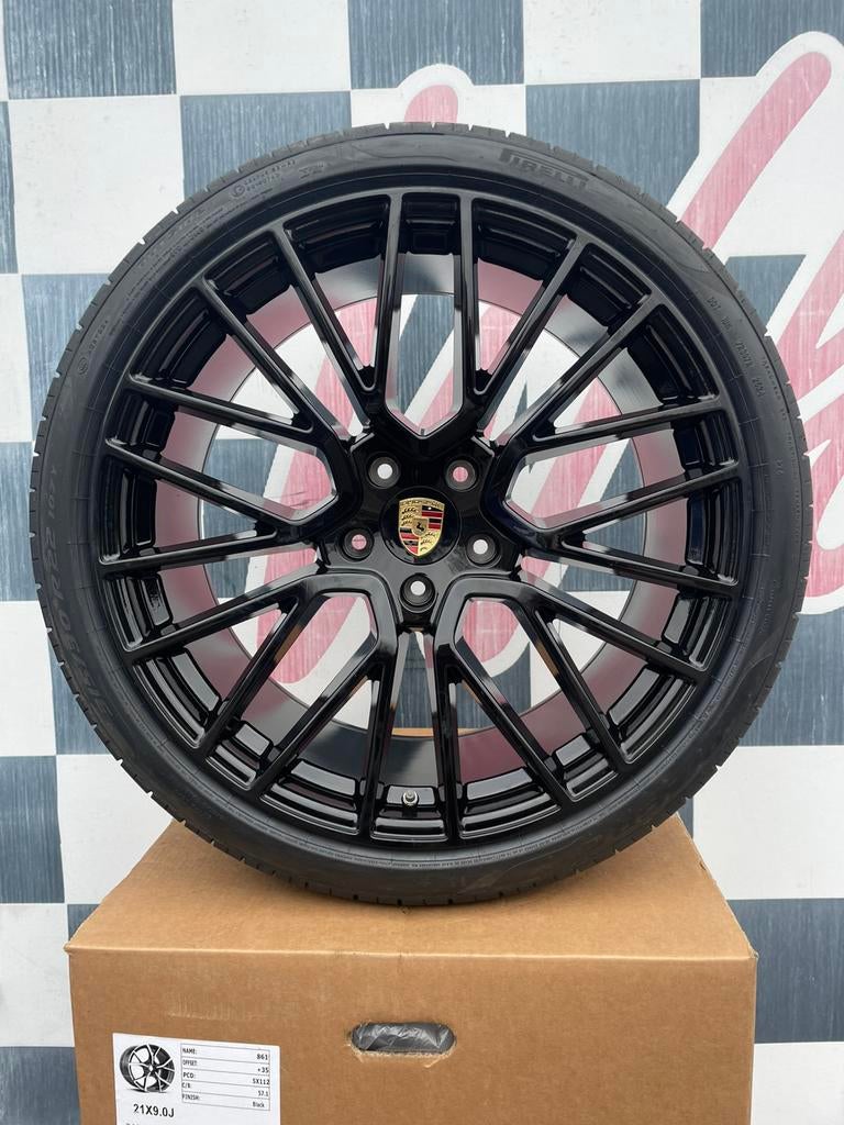 22 inch Porsche Cayenne Spyder velgen 5x130 Coupe GTS, Banden en Velgen, Nieuw, Overige maten, Ophalen of Verzenden
