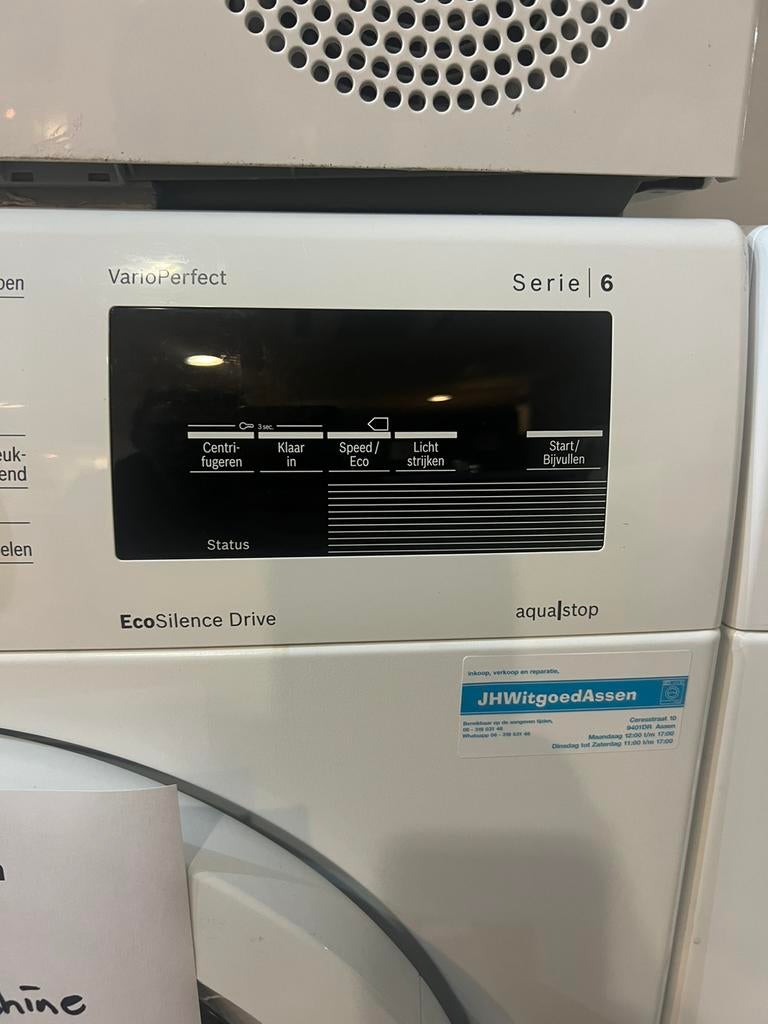 Foto 5 van Bosch serie 6 wasmachine 1600 tpm A+++. Garantie en bezorgd.