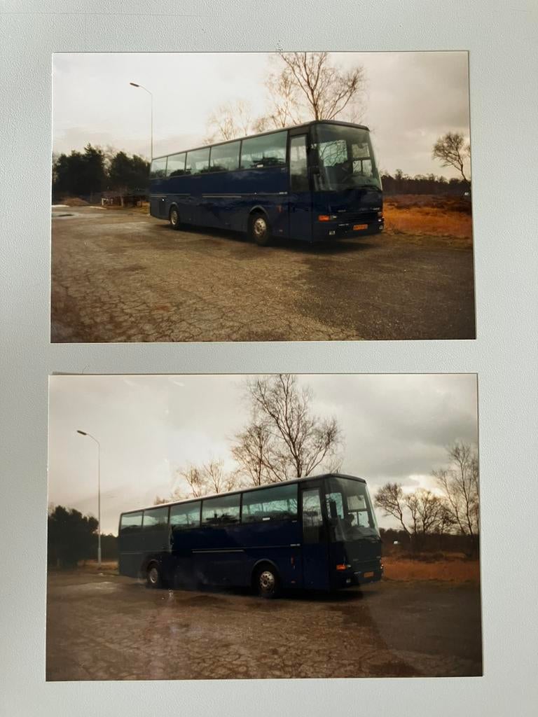 3 foto’s van een bus van de marine, Verzamelen, Militaria | Algemeen, Ophalen of Verzenden, Marine, Nederland, Foto of Poster