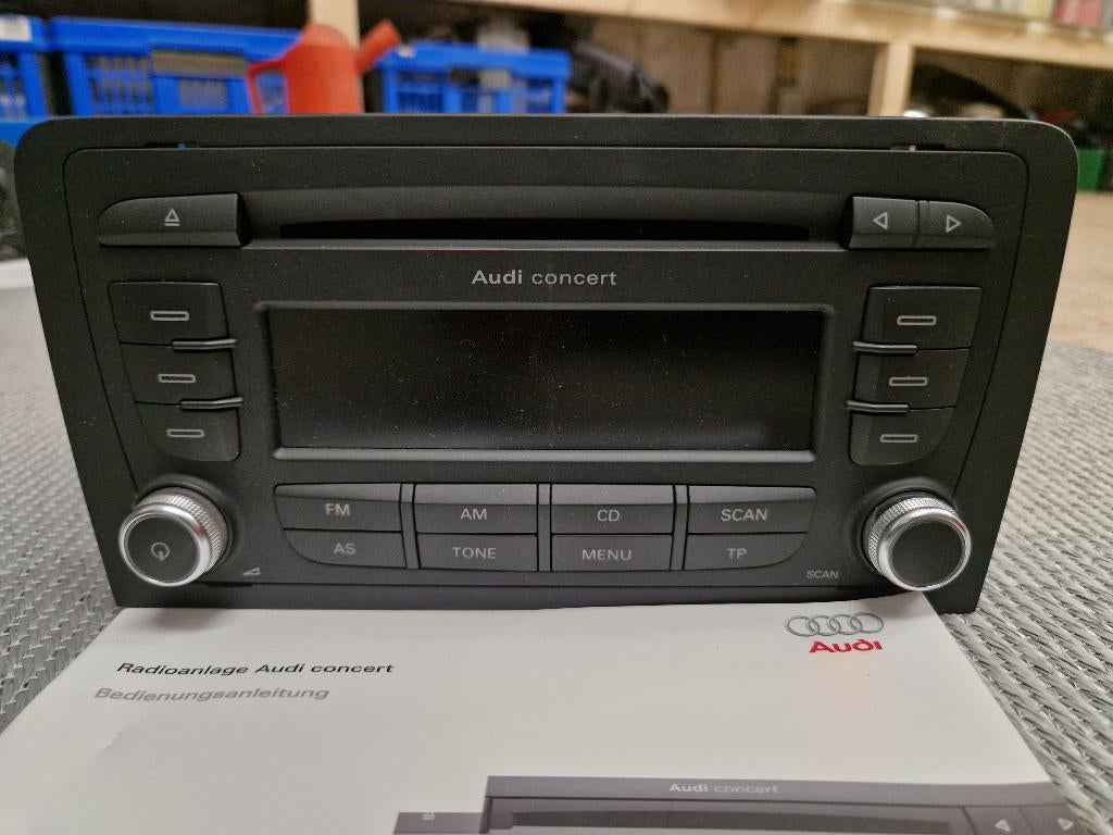 Radio Audi A3 2003-2012, Auto diversen, Ophalen of Verzenden, Gebruikt