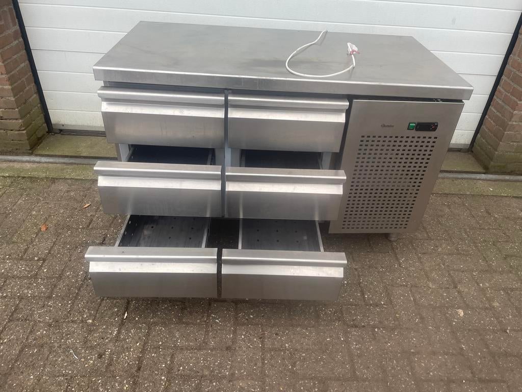 koelwerkbank + Koeltafel 6 laden, Ophalen, Gebruikt, Koelen en Vriezen