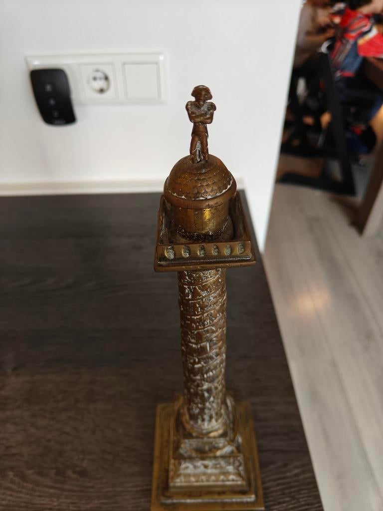 Miniatuur Colonne Vendôme - Parijs Souvenir, Antiek en Kunst, Ophalen of Verzenden