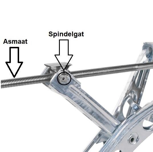 Spindelblok / spindelmoer voor AL-KO caravansteun, Nieuw, Ophalen of Verzenden, NB, NB