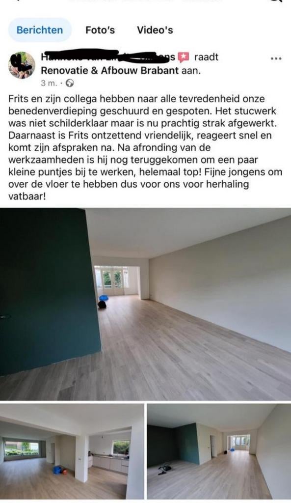 Latexspuiten, schilder, stukadoor,   renovatie & afbouw, Garantie