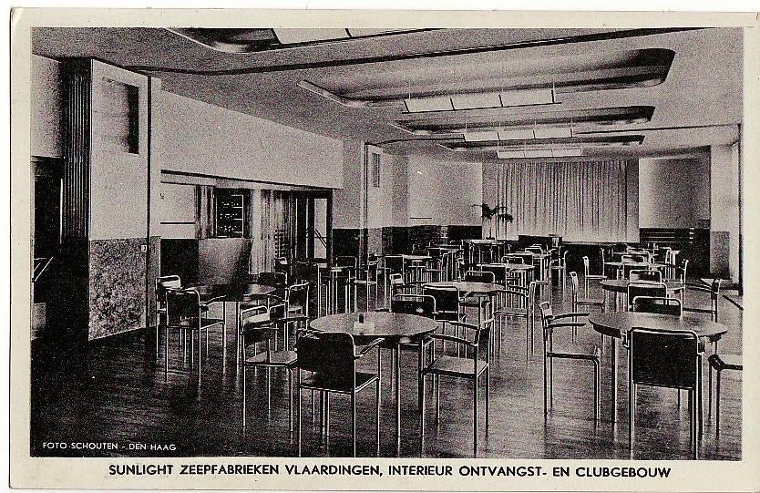 Vlaardingen Sunlight Zeepfabriek Ontvangstgebouw 1939., Verzamelen, Verzenden, 1920 tot 1940, Gelopen, Zuid-Holland