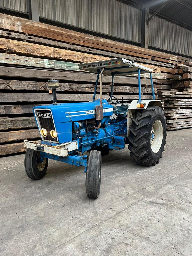 🔵 Super originele Ford 6600 van eerste eigenaar, Zakelijke goederen, Agrarisch | Tractoren, Ford, tot 80 Pk, Gebruikt, Ophalen