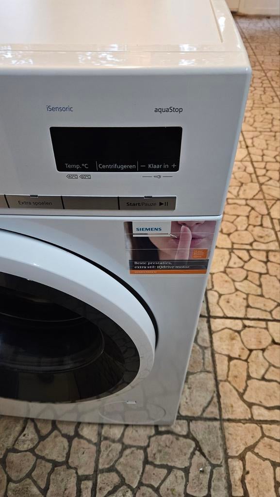 WM16W461NL SIEMENS
Wasmachine
8KG 1600Toeren, Witgoed en Apparatuur, 1200 tot 1600 toeren, 10 kg of meer, Ophalen of Verzenden
