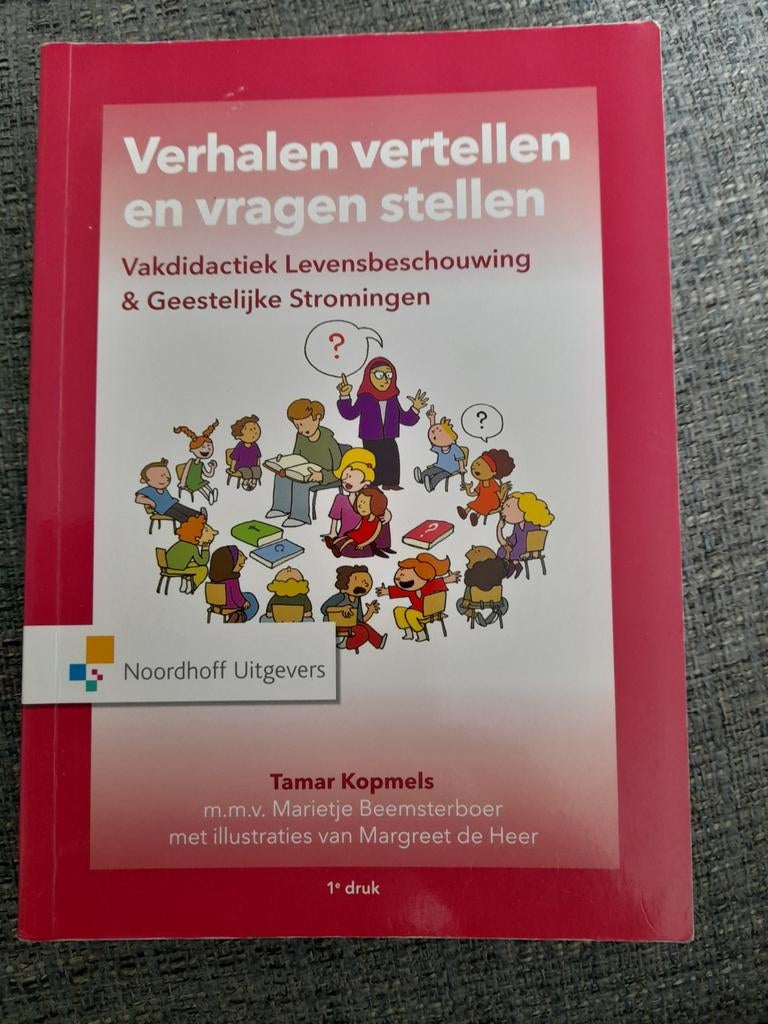 Verhalen Vertellen en Vragen Stellen, Boeken, Ophalen of Verzenden, Zo goed als nieuw, HBO, Noordhoff Uitgevers