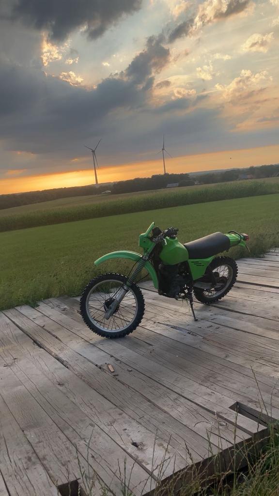 Kawasaki KLX 250 1982 project, Motoren, Motoren | Kawasaki, Particulier, Enduro, 1 cilinder, Ophalen