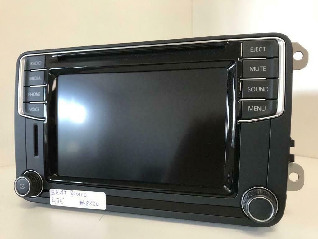 Seat Radio 7n5035200c met full link volledig vrijgeschakeld, Ophalen of Verzenden, Gebruikt, Seat
