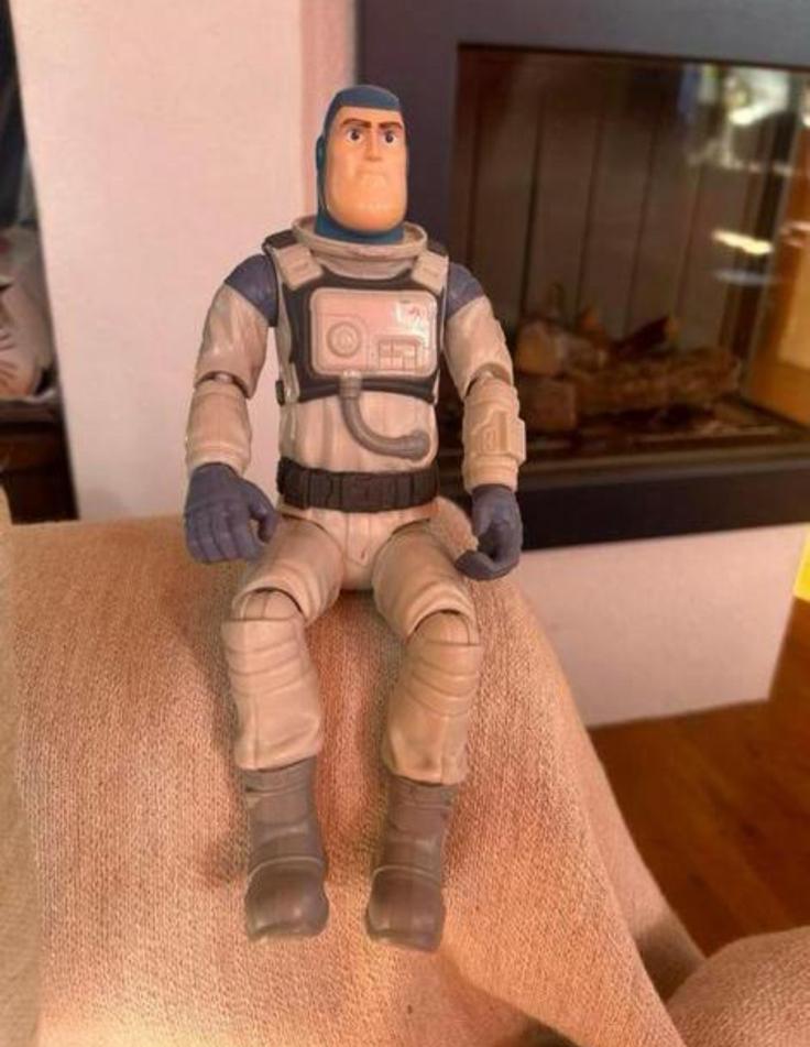 Buzz Lightyear Toy Story xl-01 pop, Verzamelen, Disney, Ophalen of Verzenden, Overige figuren, Gebruikt, Beeldje of Figuurtje