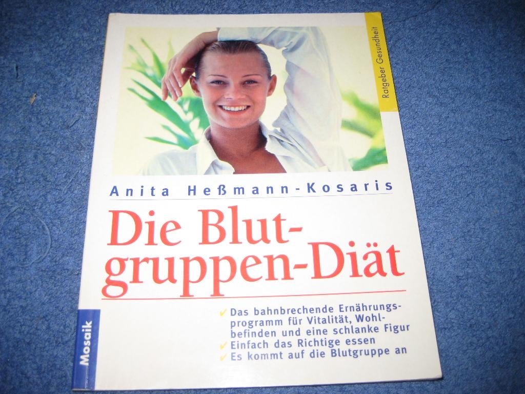 Die Blutgruppen Diät, Ophalen of Verzenden, Zo goed als nieuw, Dieet en Voeding