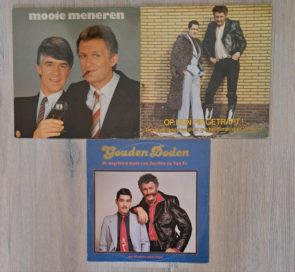 3x LP van Van Kooten en de Bie, Cd's en Dvd's, Vinyl | Nederlandstalig, Ophalen of Verzenden, Gebruikt, 12 inch, Levenslied of Smartlap