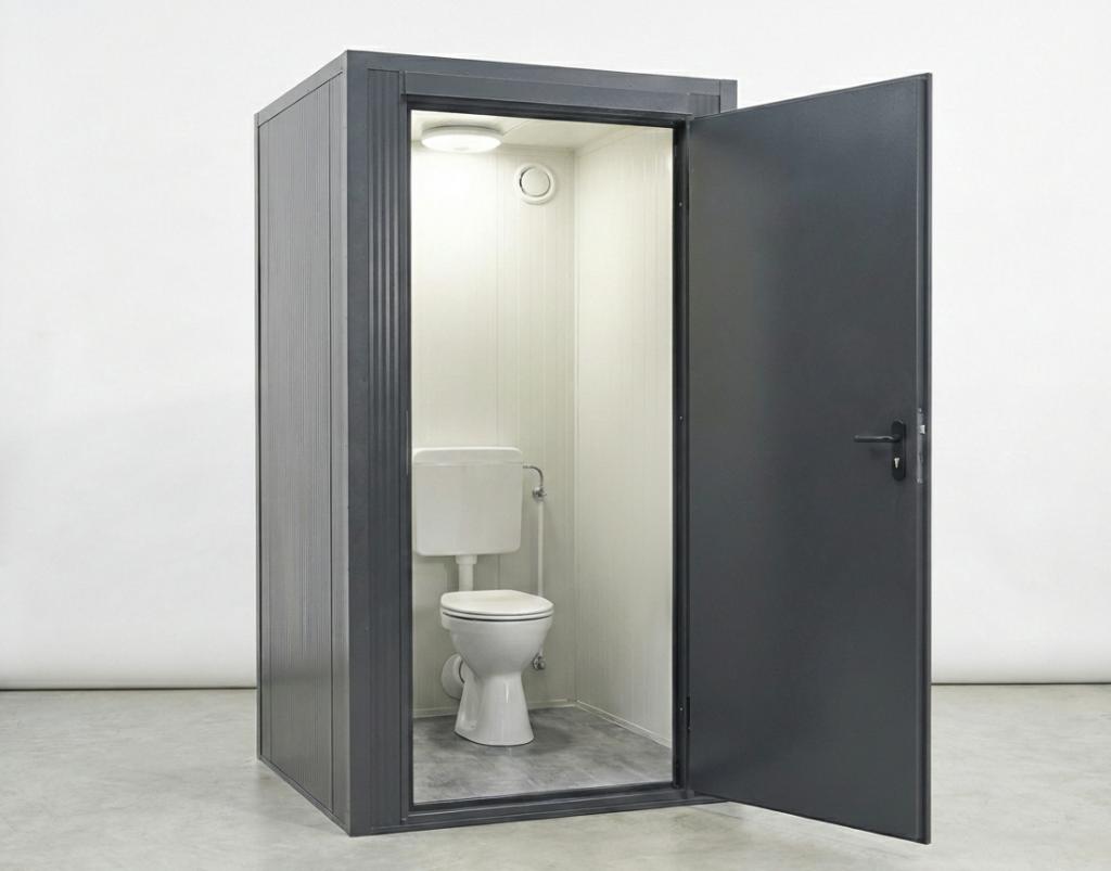 Toilet unit met staand toilet  | Plug en play, Doe-het-zelf en Verbouw, Sanitair, Nieuw, Toilet, Ophalen of Verzenden