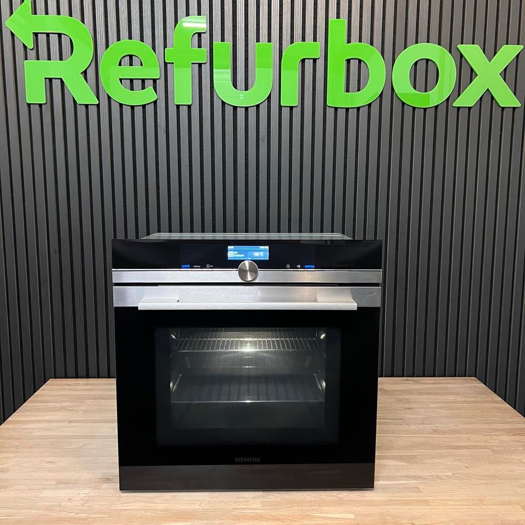Siemens IQ700 inbouw combi magnetron oven, Witgoed en Apparatuur, Ovens, Refurbished, Inbouw, Oven met grill, Hete lucht, Magnetronfunctie