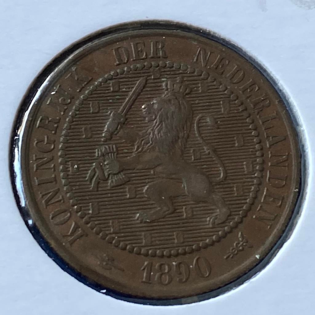2,5 - 21/2 - 2,5 Cent uit 1890 van Willem 3, Postzegels en Munten, Munten | Nederland, Verzenden, Koning Willem III, Overige waardes