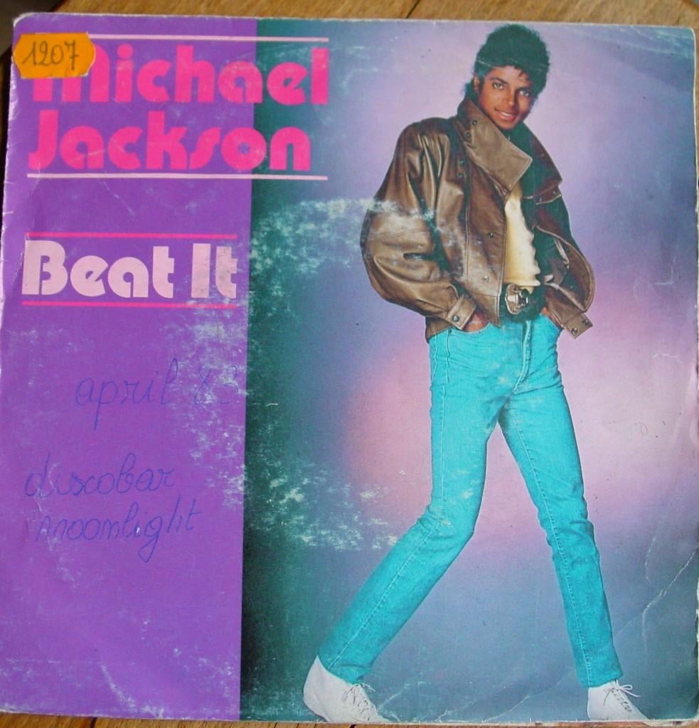 45T 7INCH VINYL SINGLE MICHAEL JACKSON, Ophalen of Verzenden, Gebruikt, Pop