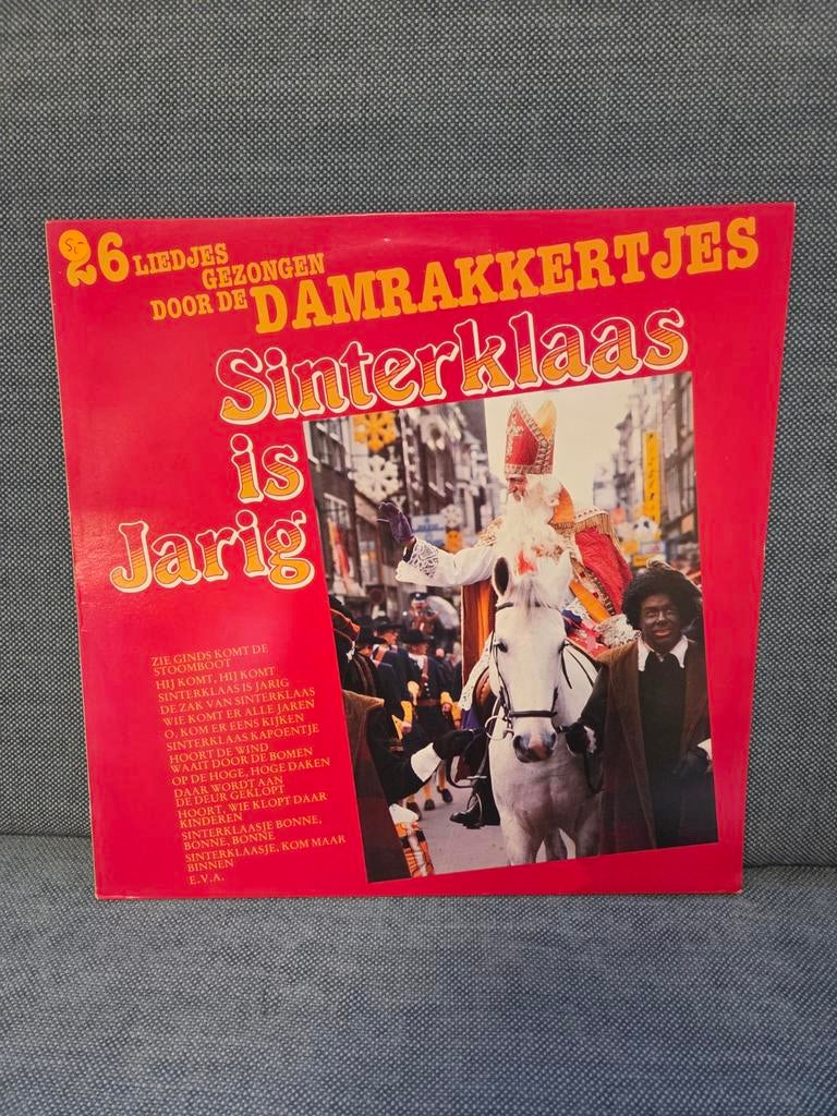 LP De Damrakkertjes - Sinterklaas is Jarig, Cd's en Dvd's, Vinyl | Kinderen en Jeugd, Ophalen of Verzenden