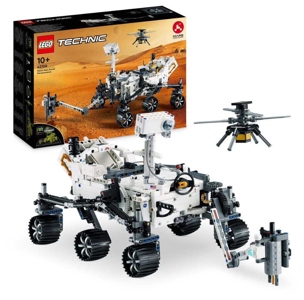 LEGO 42158 Technic NASA Mars Rover Perseverance 1132 delig, Ophalen of Verzenden, Nieuw, Complete set, Lego