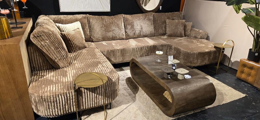 U-bank Milaan Ribstof Direct leverbaar! 5 Jaar Garantie !, Huis en Inrichting, Bornsestraat 31, Jarameubeloutlet@hotmail.com, Nieuw