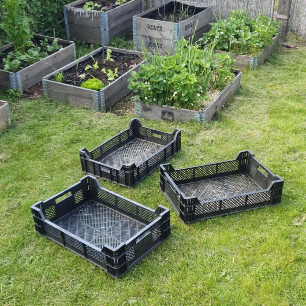 Veenmankist hoog en laag model, Tuin en Terras, Gebruikt, -, -, Ophalen of Verzenden