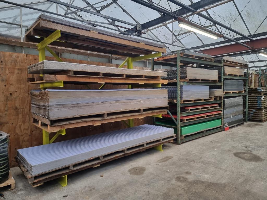 Greca Damwand / Dakplaten voor maar €5,00 per m2 GOEDKOOPSTE, Kunststof, Zwart, Nieuw, 15 m² of meer