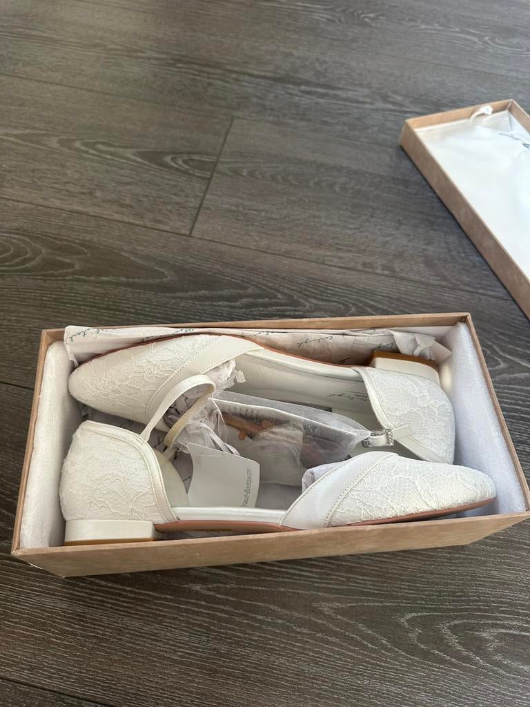Nieuwe G.Westerleigh bruidsschoenen maat 41, Ophalen of Verzenden, Nieuw, Wit, Schoenen