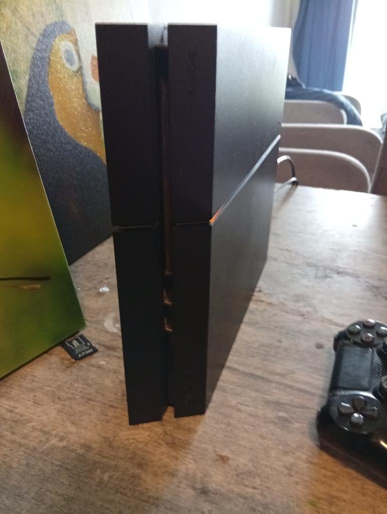 ps4 met1 controler, Ophalen, Zo goed als nieuw, 1 TB, Met 1 controller