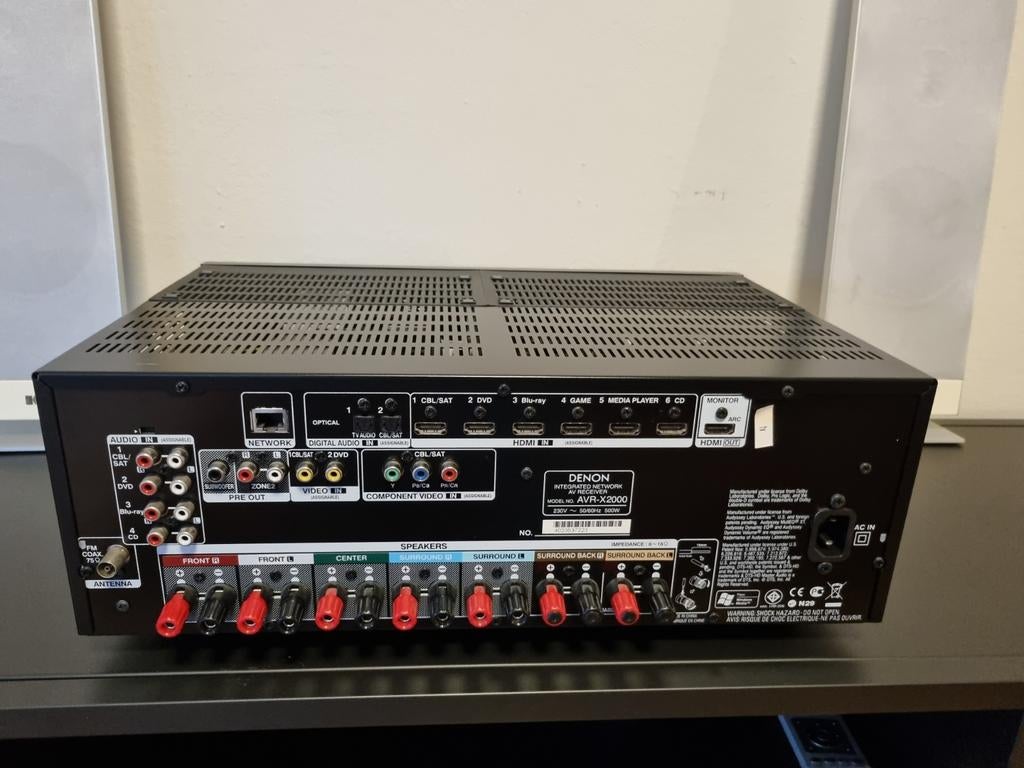 Denon receiver AVR-X2000 In NetteStaat., ., Denon, Ophalen of Verzenden, Zo goed als nieuw