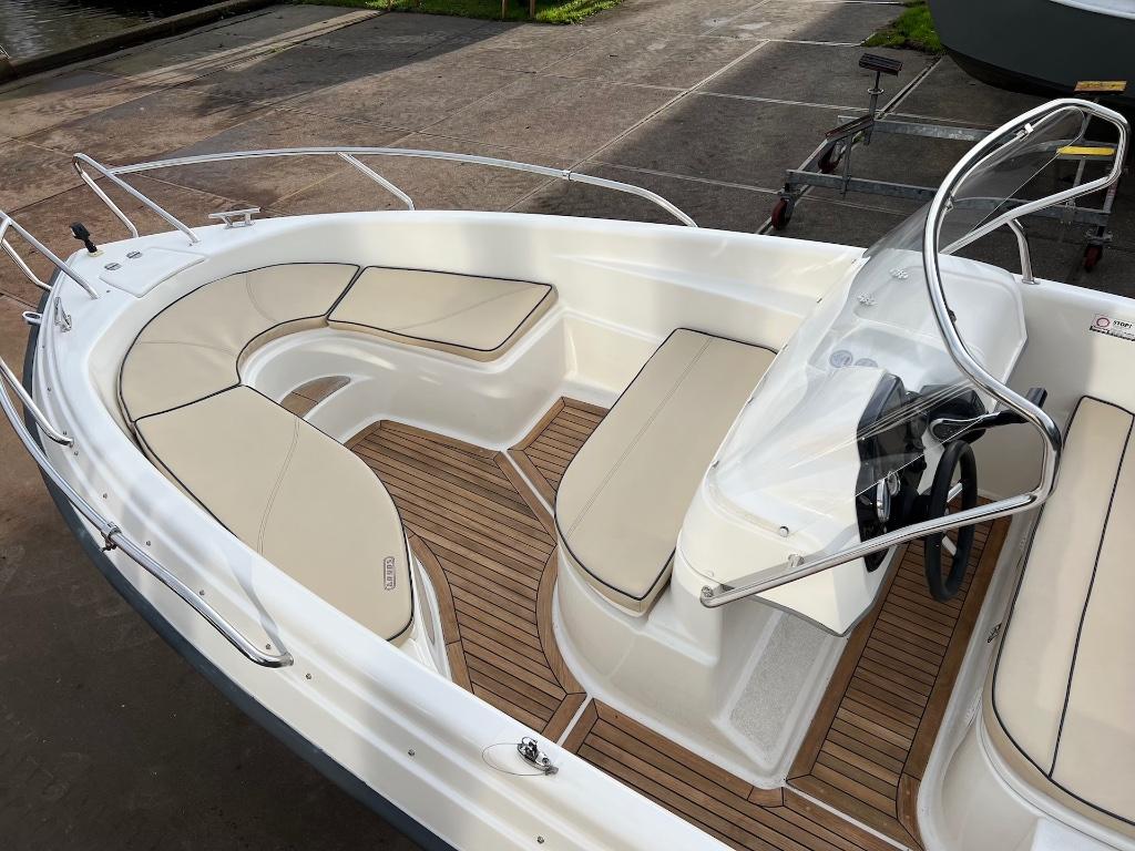 Ryds 510 GTI teakvloer + afdekzeil  + Suzuki DF40, Ophalen, Ryds, Gebruikt, Ryds