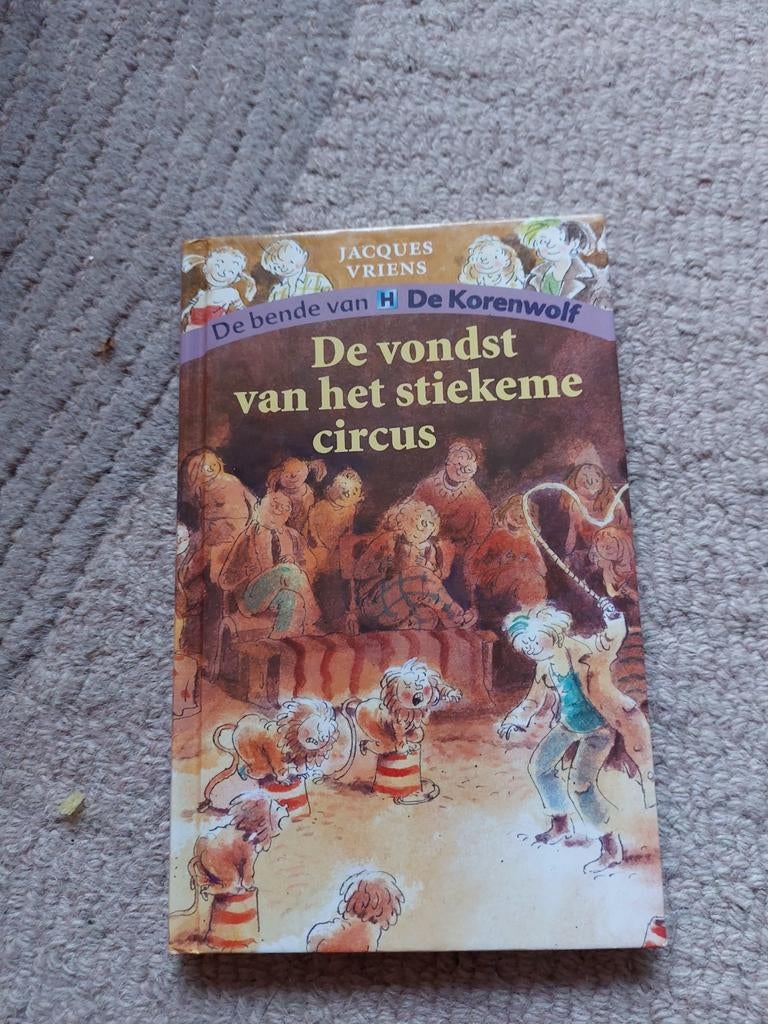 De vondst van het stiekeme circus, Ophalen of Verzenden, Gelezen, Jacques Vriens, Fictie algemeen
