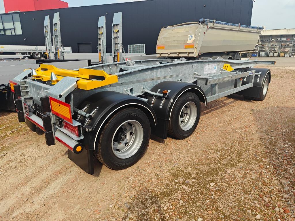 3-assige schamelwagen / container/ aanhangwagen, Ophalen of Verzenden, Nieuw