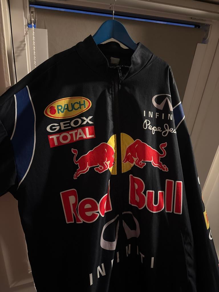 Red Bull Racing Jas, Ophalen of Verzenden, Zo goed als nieuw, Maat 48/50 (M), Blauw