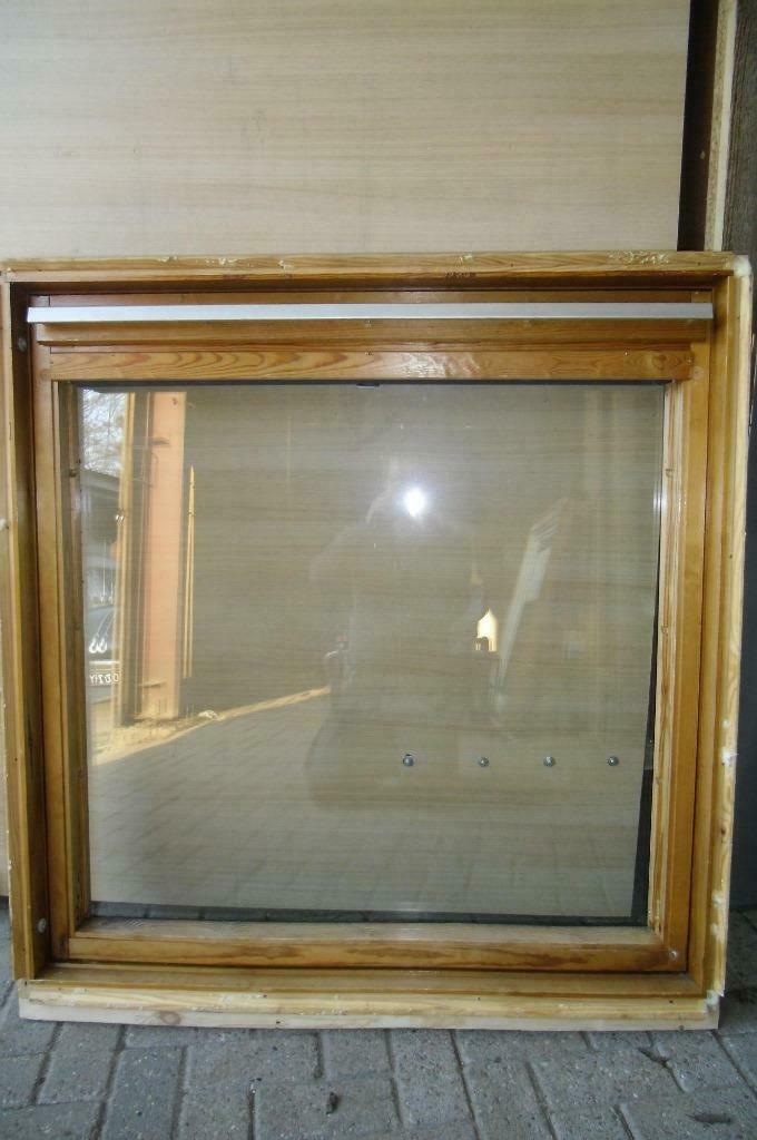 Dakraam Velux 114x118 cm (GGL 4 /606 / S06) met gootstuk!, Ophalen, Gebruikt, 80 tot 120 cm, 80 tot 120 cm